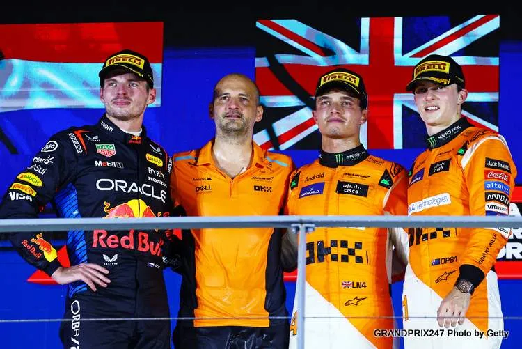 norris verstappen piastri singapore 2024