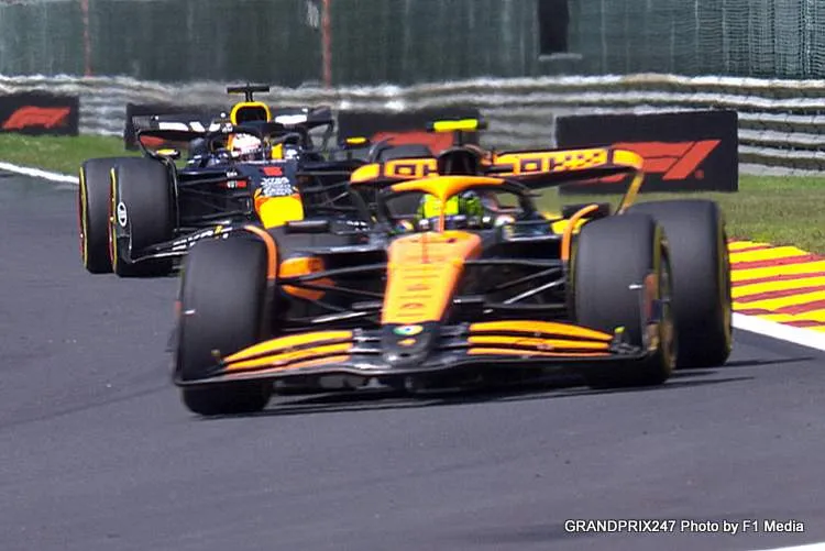 norris verstappen spa 2024