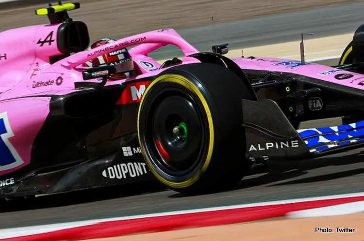 ocon alpine bahrain day2 2023