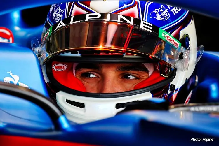 ocon alpine ne contract f1
