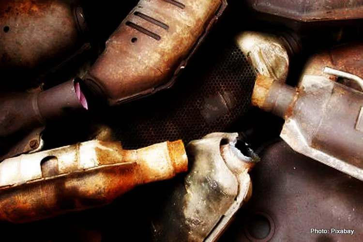old catalytic converters