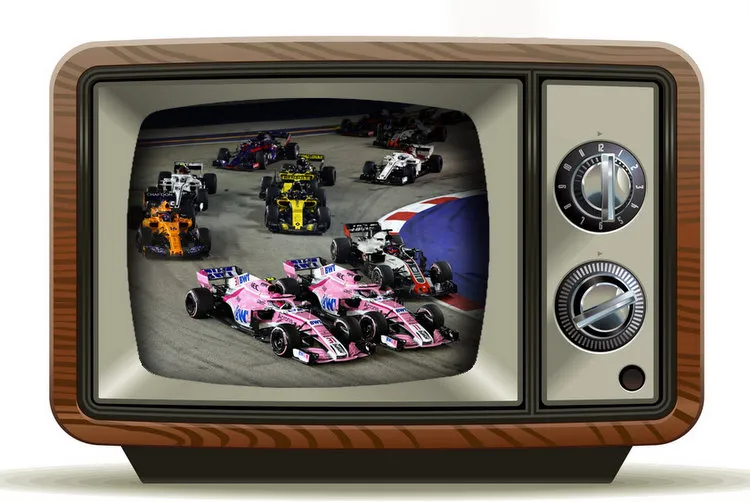 old tv f1
