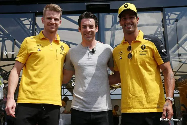 pagenaud hulkenberg ricciardo hugary 2019