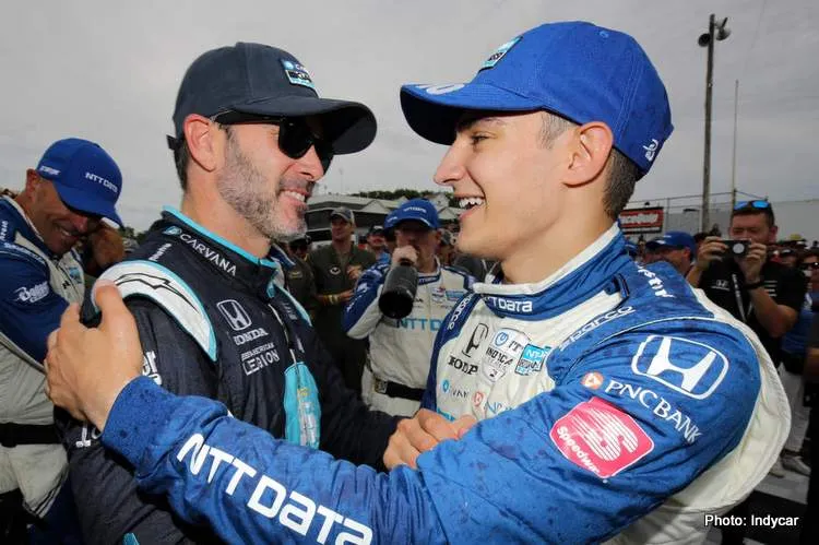 palou johnson indycar