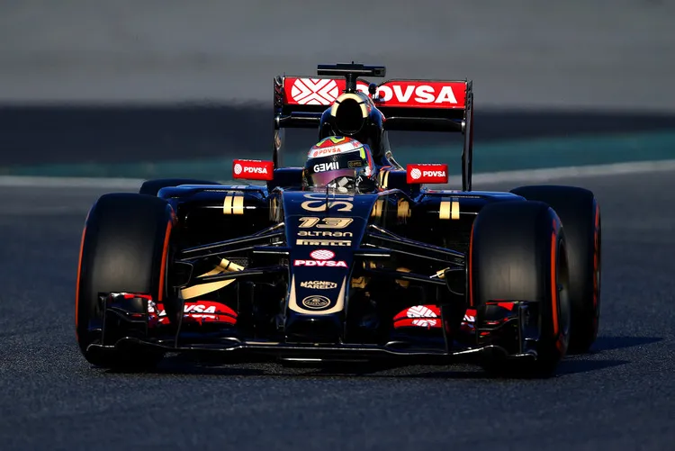 pastor maldonado f1 testing barcelona day h8mokbfdu20x