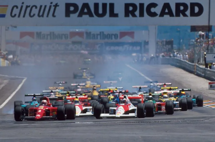 paul ricard 1990 french gp f1 27255631