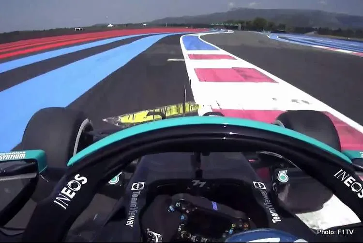 paul ricard kerb damage