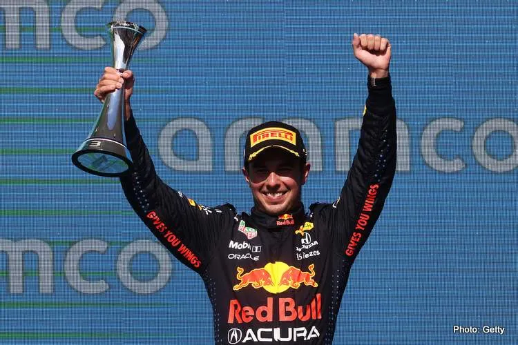 perez austin podium 2021