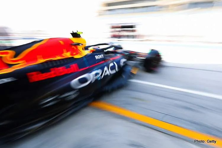 perez bahrain testing 3 2023
