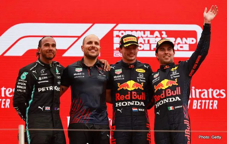 perez hamilton verstappen podium