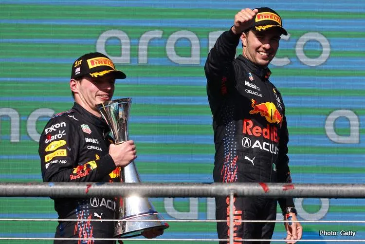 perez podium austin 2021