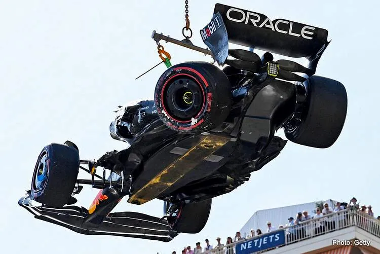 perez red bull rb19 undertray floor skirt upskirt