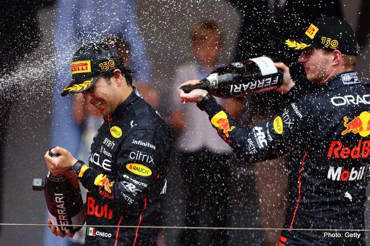 perez verstappen monaco podium 2 2022