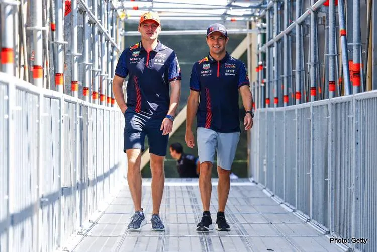 perez verstappen teammates red bull 2023 f1