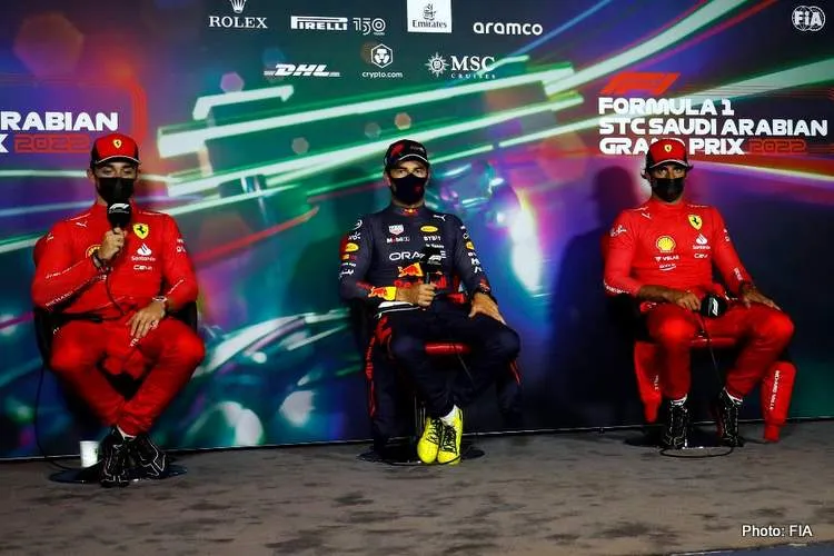 perezleclerc sainz qualifying f1 saudi grand prix 2022