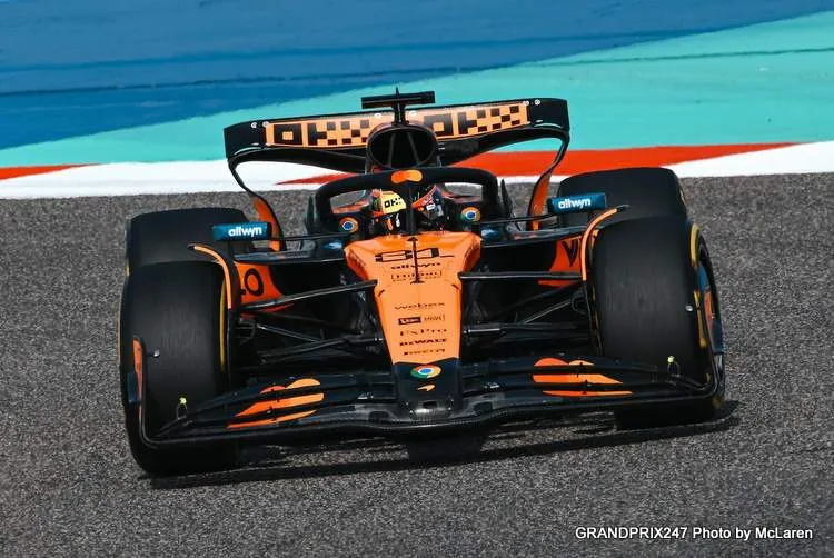 piastri bahrain 2 2025