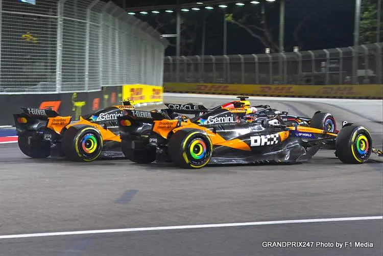 piastri norris singapore 2025