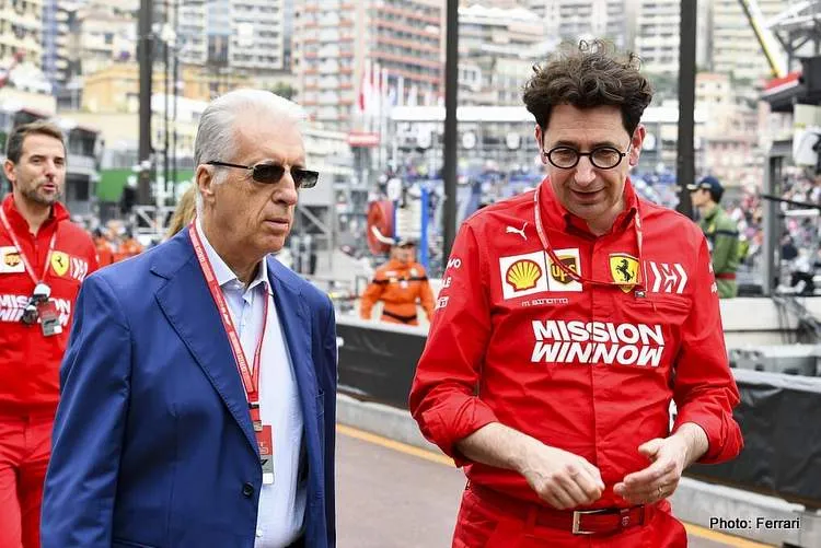 piero ferrari with mattia bino