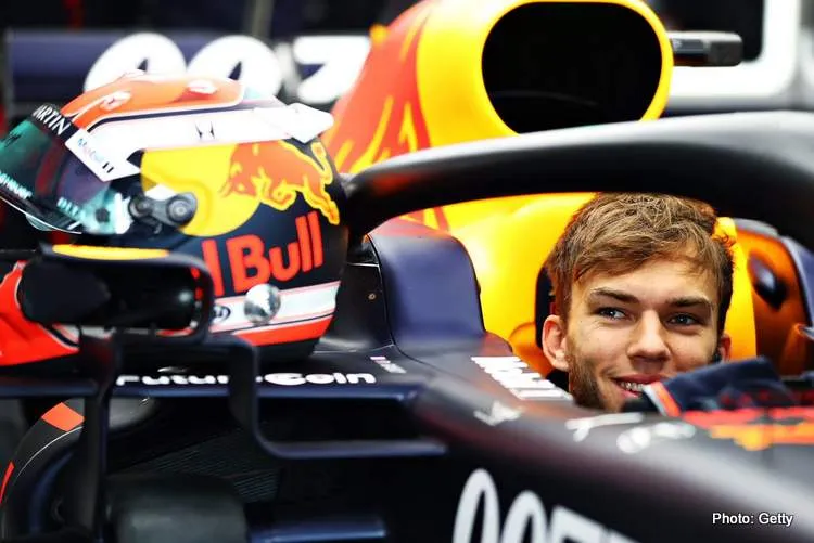 pierre gasly red bull silverstone