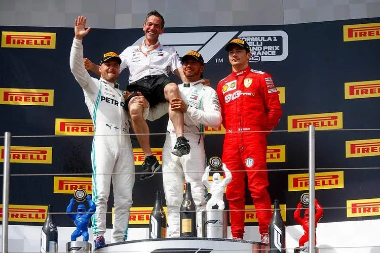 podium 2019 french grand prix photo