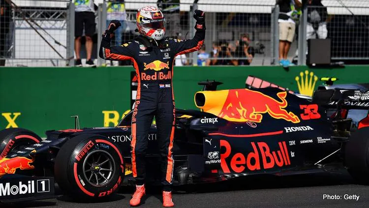 pole hungary verstappen 2019