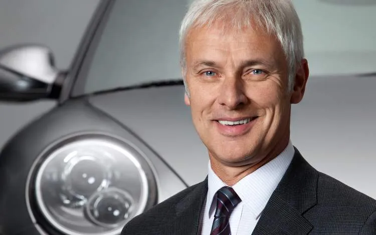 porsche ceo matthias muller