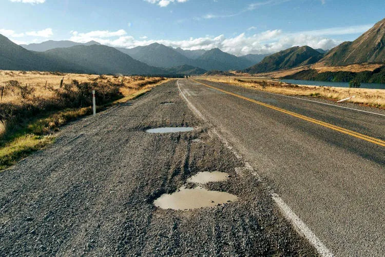 potholes