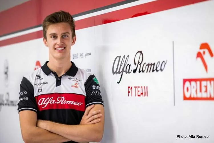 pourchaire alfas romeo fp1 austin