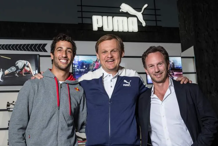 puma announces partnership with infiniti red bull racing