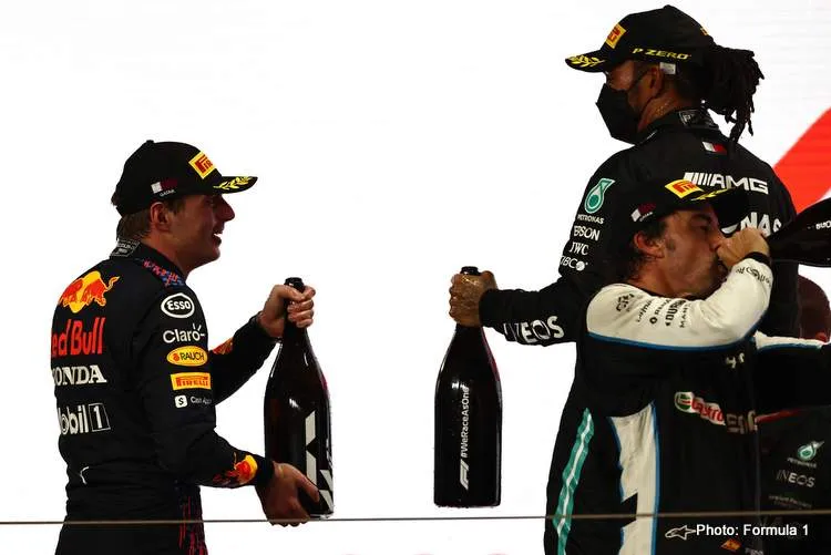 qatar gp podium 2021