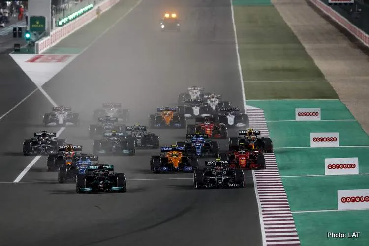 qatar gp start 2 2021