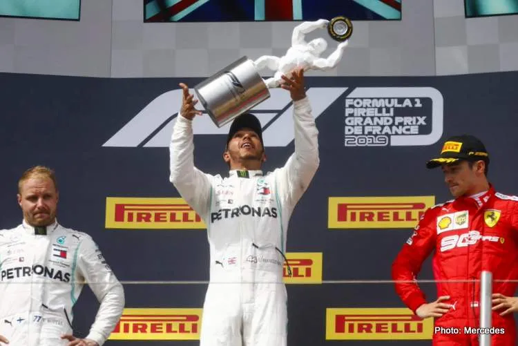 race podium hamilton bottas leclerc