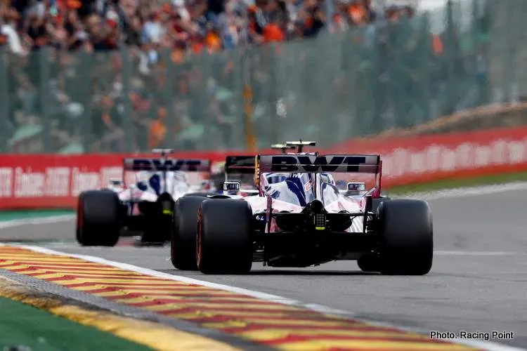 racing point stroll perez