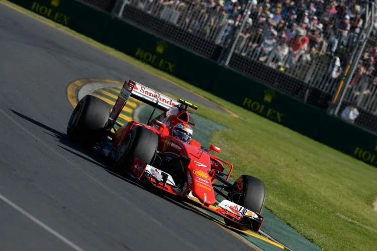 raikkonen melbourne ferrari 3 15 2015