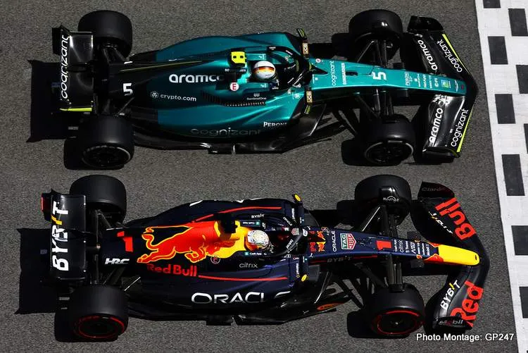 red bull rb18 aston martin amr2 copycat