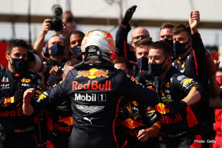 red bull verstappen win silverstone