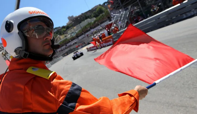 red flag marshal