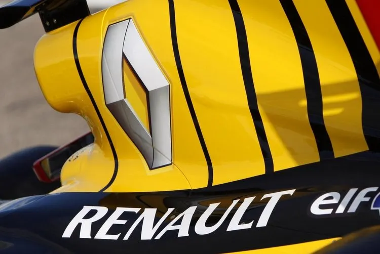 renault f1 side