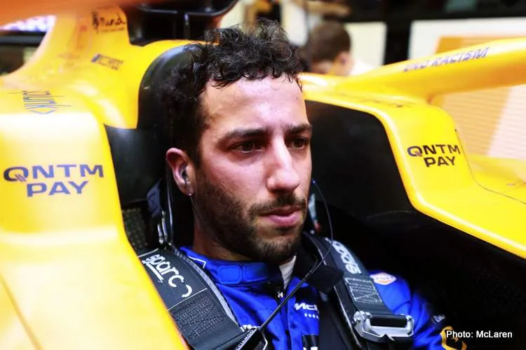 ricciardo 2021 bahrain grand prix friday gp