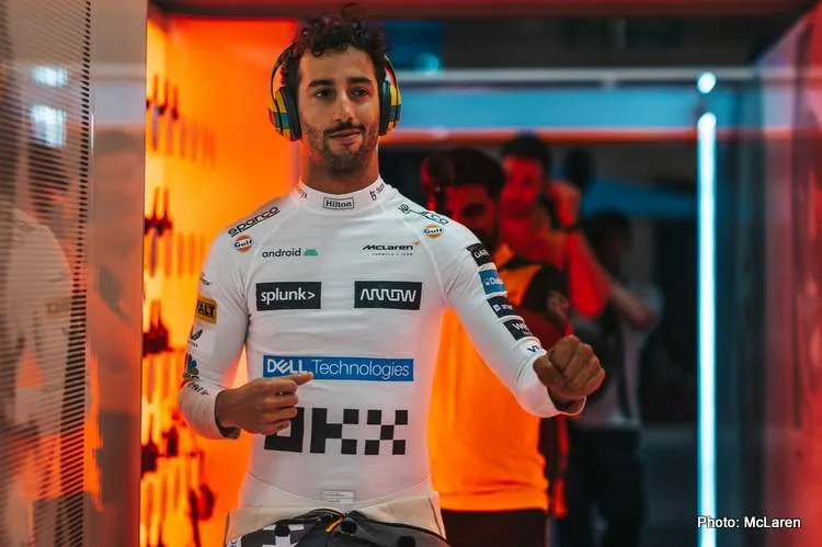 ricciardo abu dhabi 2022