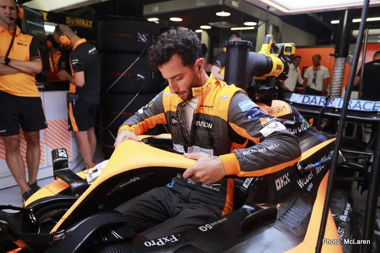 ricciardo barcelona friday 2022