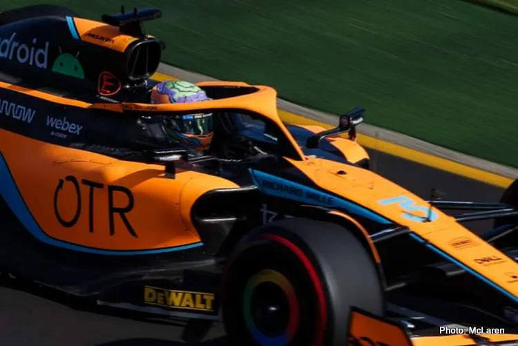 ricciardo melbourne friday 2023