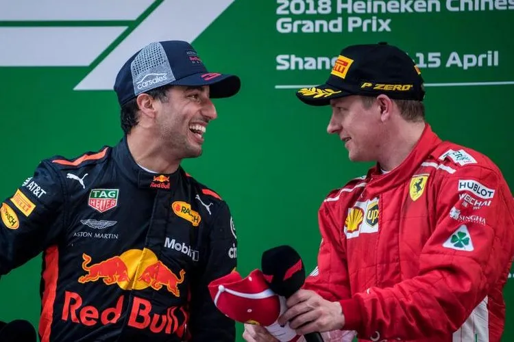 ricciardo raikkonen