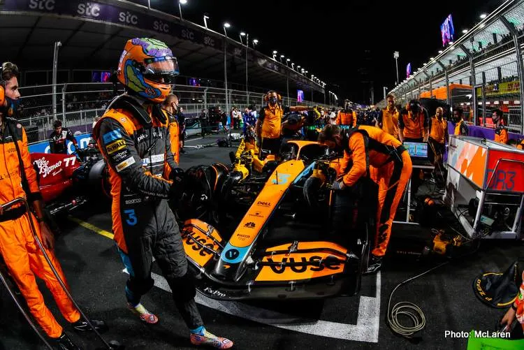 ricciardo saudi arabia race 2022
