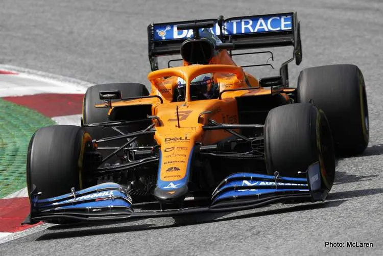 ricciardo styrian grand prix mclaren