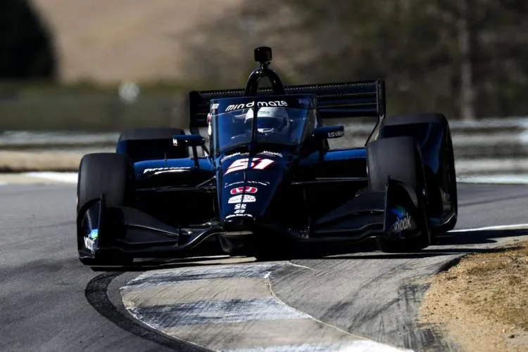 romain grosjean dale coyne racing indycar test