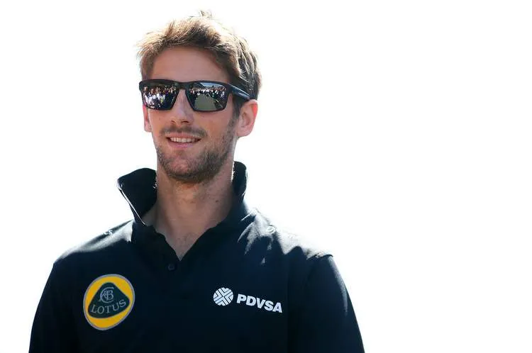 romain grosjean f1 grand prix belgium sb9f3onjpywx