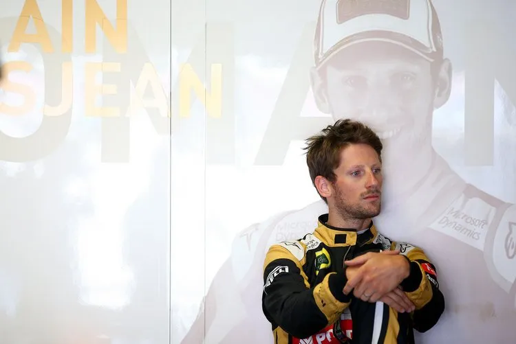 romain grosjean f1 grand prix italy qualifying fh4lnlhobupx