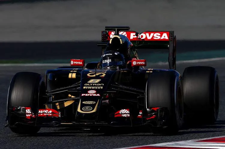 romain grosjean f1 testing barcelona day four grzuh km8shx