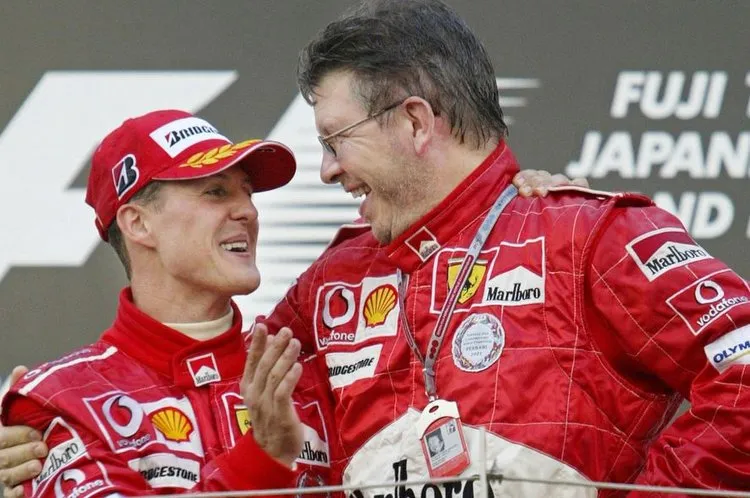 ross brawn ferrari schumacher